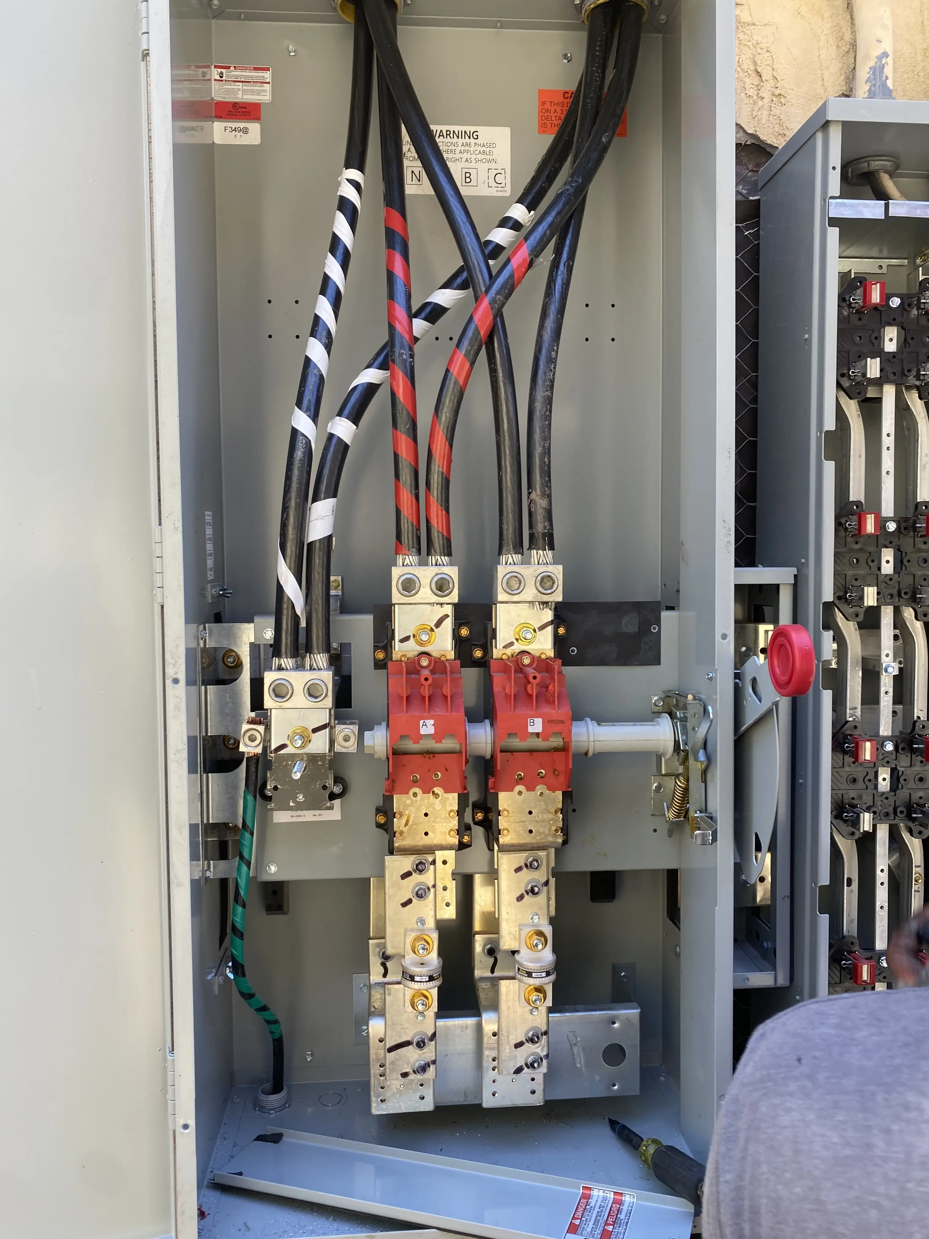 Residential panel installation